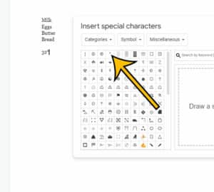 How to Add a Degree Symbol in Google Docs