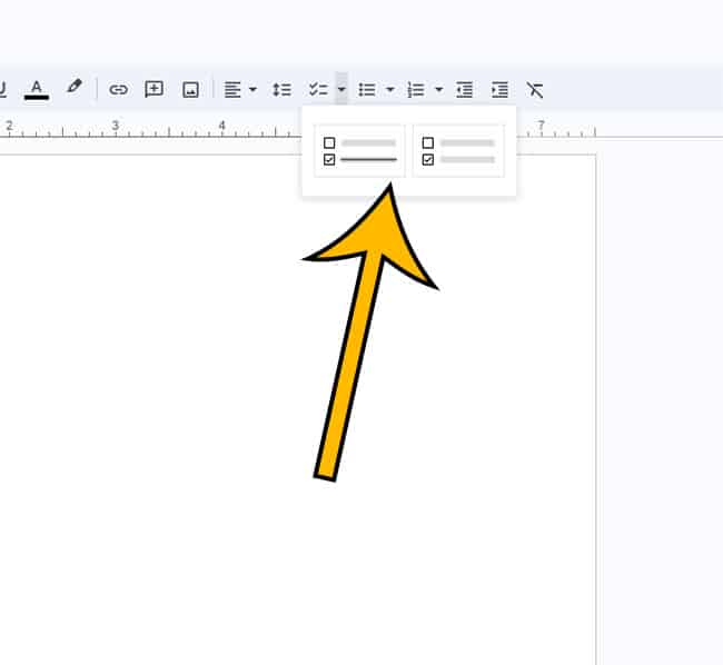 how to insert a checkbox in google docs